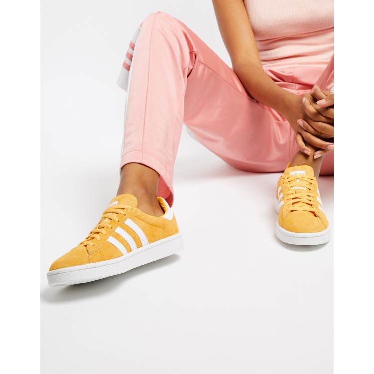 adidas Originals Campus Baskets Jaune ASOS