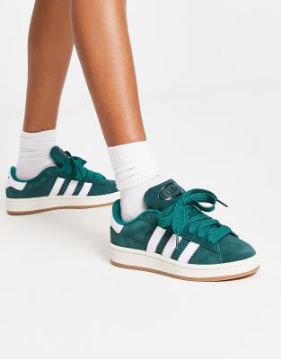 adidas blanche et verte femme