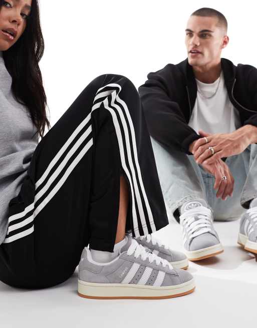 adidas Originals Campus Baskets style annees 2000 avec semelle en caoutchouc Gris
