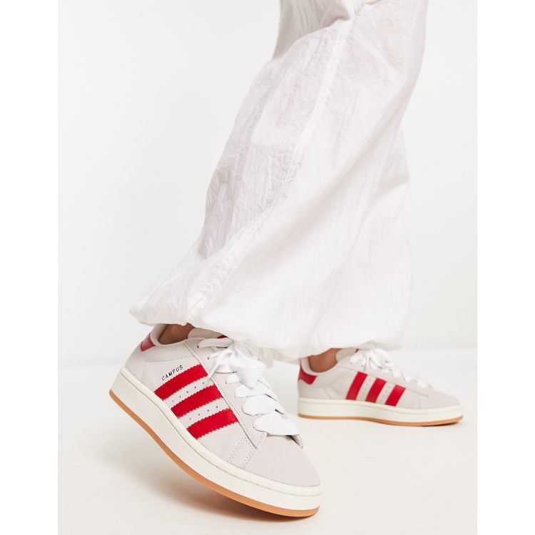 pull adidas blanc et rouge