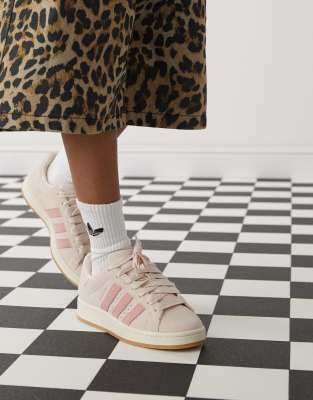 Campus - Baskets style années 2000 - Rose clair 37 1/3