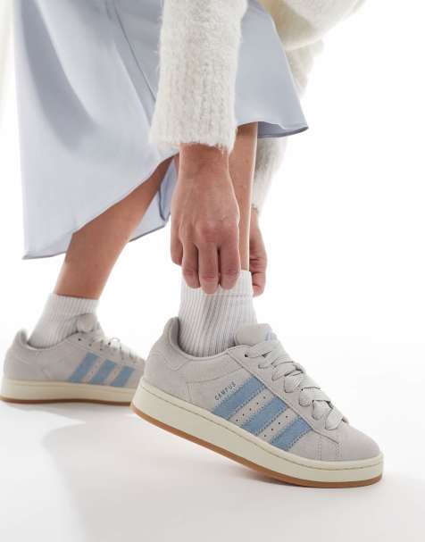 adidas Originals – Campus – Grå 00-talsinspirerade sneakers - view 1