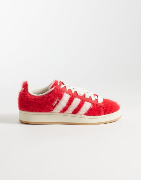 adidas Originals - Campus - Hvide og røde sneakers i 00'er-stil - view 1