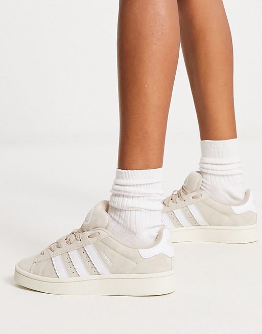 adidas Originals - Campus - Hvide sneakers i 00'er stil