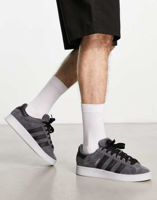 adidas Originals - Campus - Jaren 00 sneakers in donkergrijs met ijszool