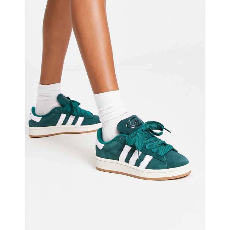 Op de een of andere manier Londen Allergisch adidas Originals - Campus - Jaren 00 sneakers in groen | ASOS