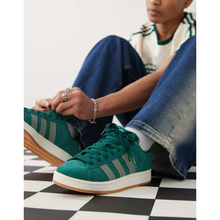 adidas gazelle silver green womens Adidas Campus 00s Grey White