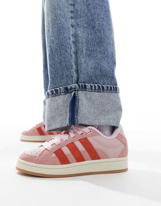 adidas Originals – Campus – Rosa träningsskor i 00-talsstil