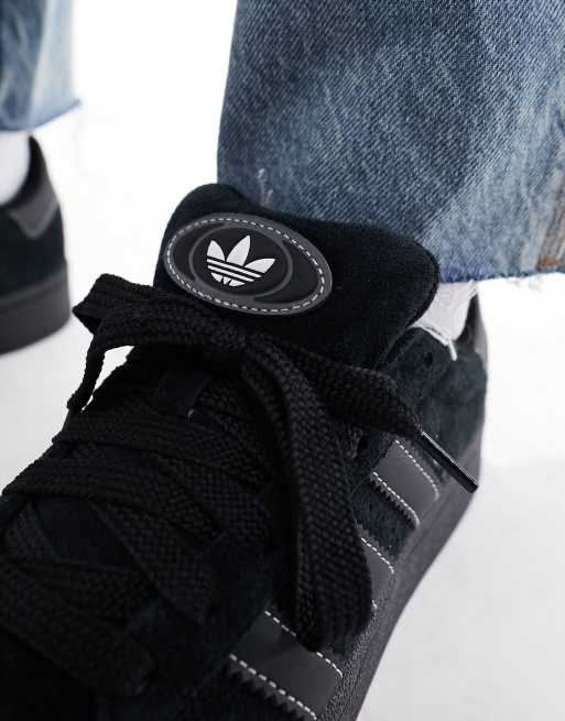 adidas Originals – Campus – Sneaker im 00er-Stil in Triple-Schwarz