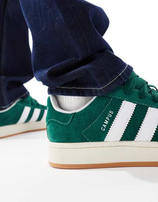 adidas Originals Campus Sneaker im Stil der 00er in Dunkelgrun