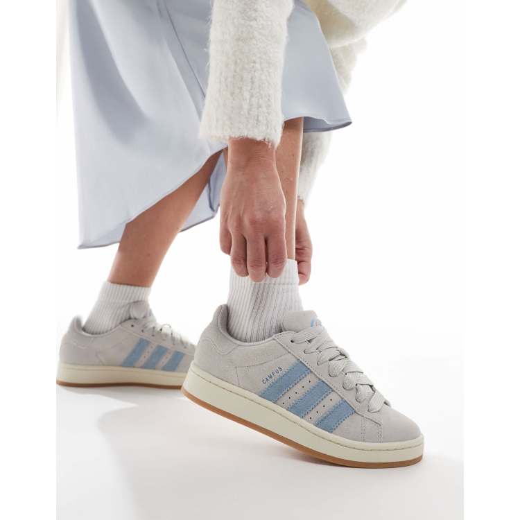 adidas Originals Campus Sneaker im Stil der 00er in Grau