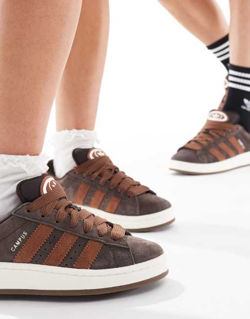 Adidas jeans super shoes brown best sale