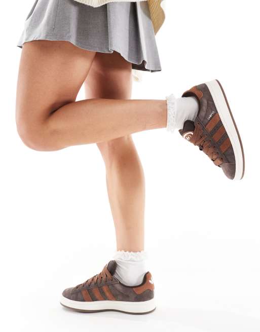 adidas Originals Campus Sneaker in Braun im Stil der 00er Jahre ASOS