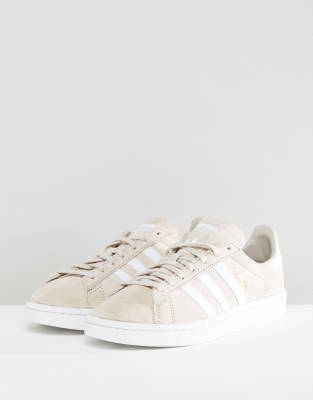 cream adidas sneakers