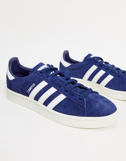 adidas Originals Campus sneakers in areo blue and white | ASOS