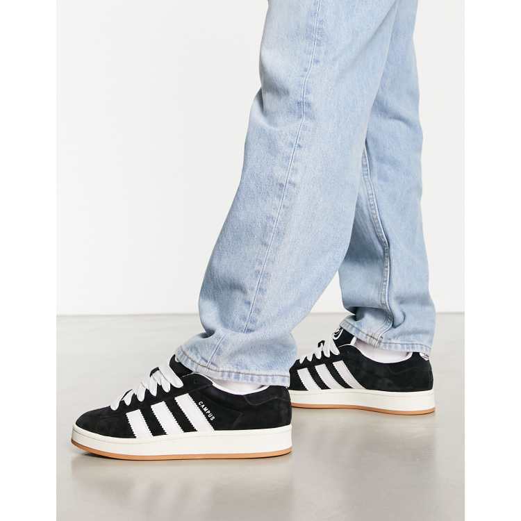 adidas Originals Campus sneakers in black and white