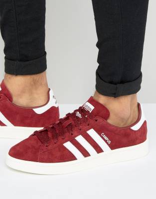 adidas campus shoes burgundy