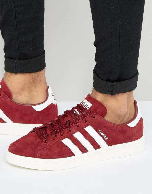 Adidas originals deals campus burgundy