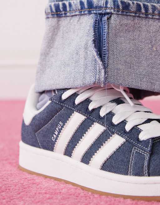 adidas gazelle silver green womens adidas Campus ADV Royal Blue/White main image 0
