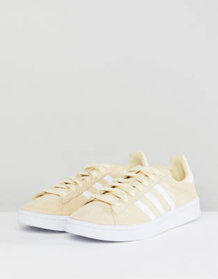 adidas yellow campus trainers