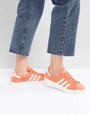 Adidas Originals - Campus - Sneakers in oranje-Zwart