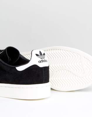 black adidas campus trainers