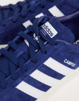 dark blue adidas trainers