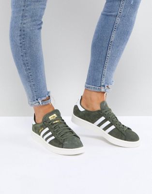 adidas jeans trainers khaki