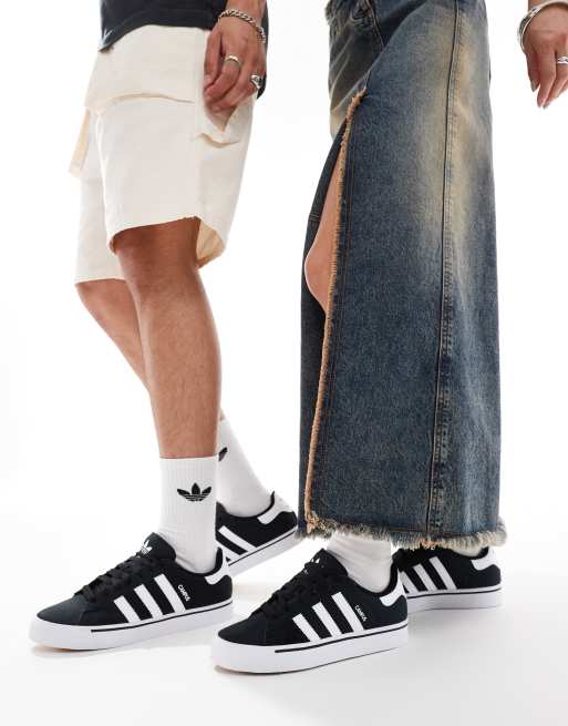adidas Originals - Campus Vulc - Sorte sneakers