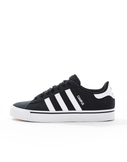 adidas Originals Campus Vulc trainers in black | ASOS