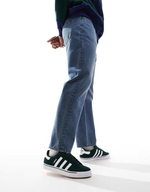 adidas Originals Campus Vulc trainers in dark green | ASOS