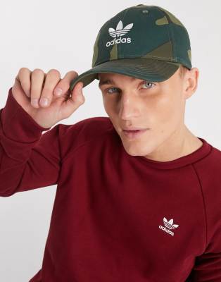 adidas camo baseball cap