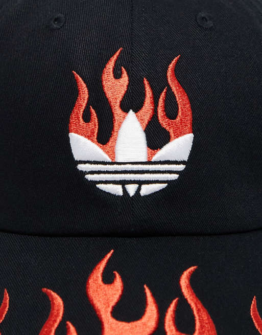 adidas Originals cap with flame graphic, 2 of 4