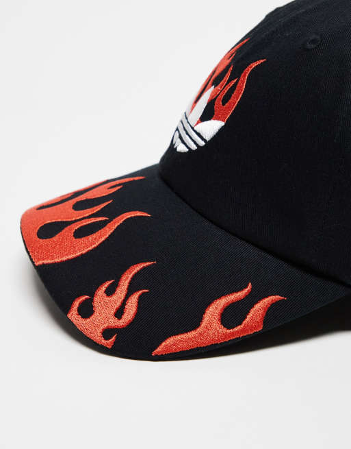 adidas Originals cap with flame graphic, 3 of 4
