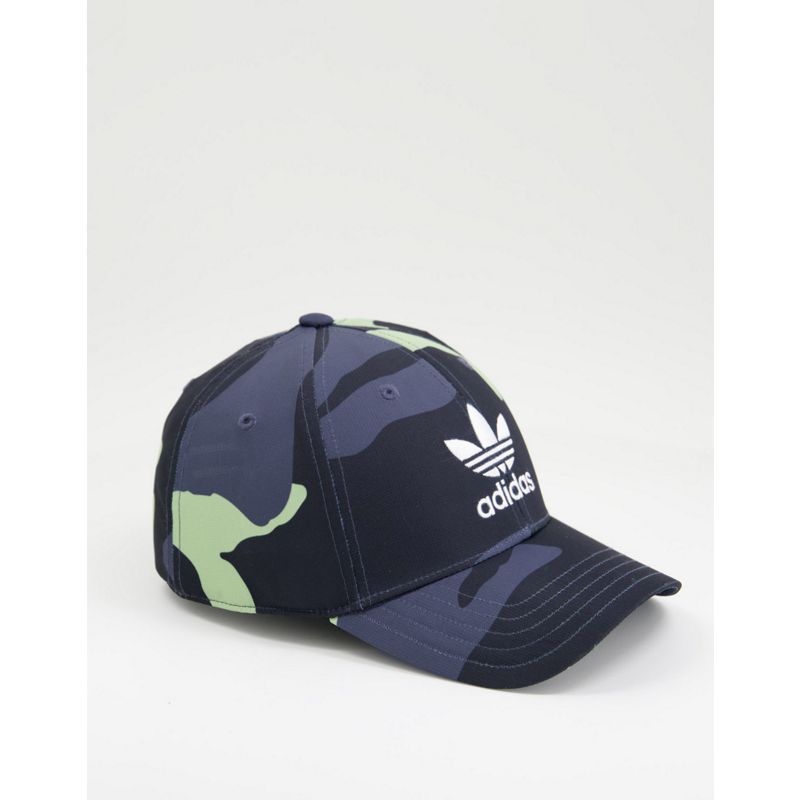 Uomo I5dnZ adidas Originals - Cappello con visiera blu navy mimetico
