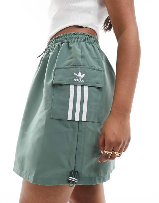 adidas Originals cargo skirt in khaki