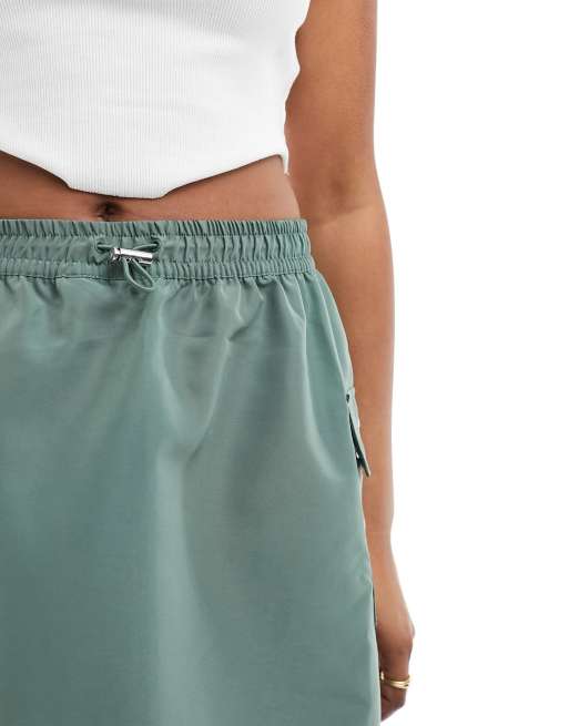 adidas Originals cargo skirt in khaki | ASOS