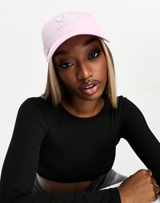 adidas Originals trefoil cap in pink - ASOS Price Checker