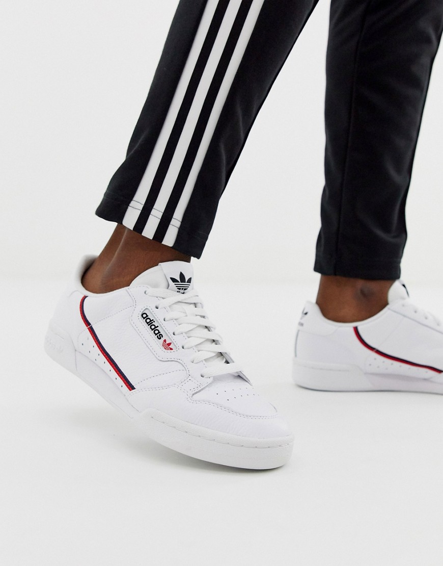 Adidas Originals - Ccontinental - Sneakers stile anni '80 bianche-Bianco