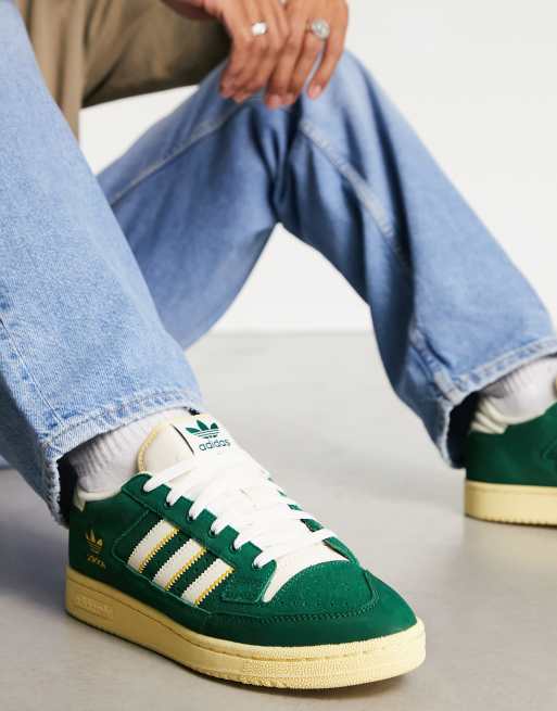 Green adidas originals on sale shoes