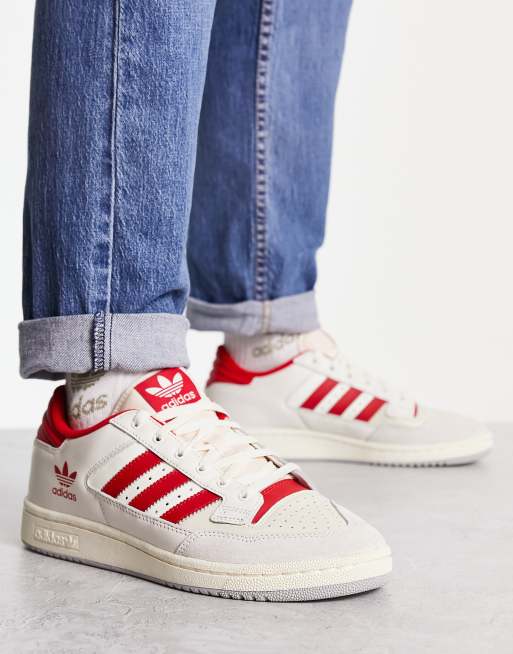 adidas Originals Centennial Baskets Blanc et rouge