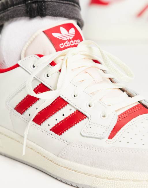 adidas Originals Centennial Sneakers bianche e rosse