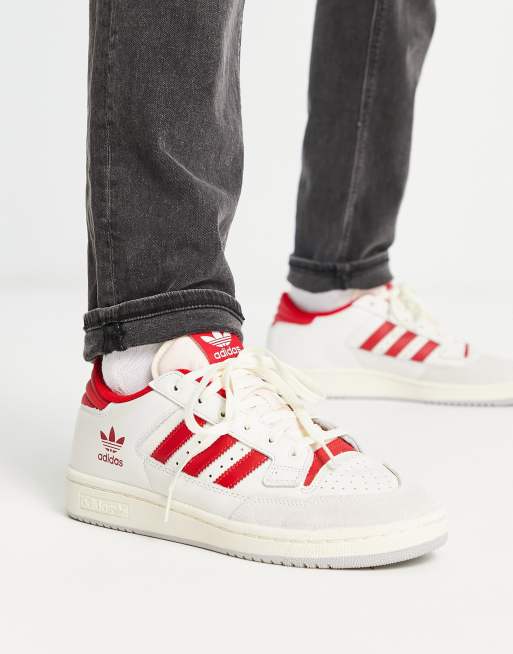 Adidas originals cheap red sneakers