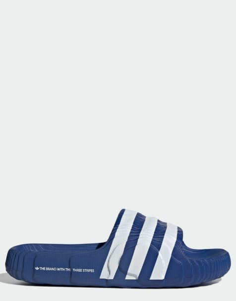 adidas Originals - Chanclas Adilette 22 en azul royal / azul royal - view 1