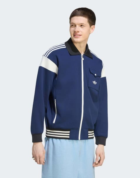 adidas Originals - Chaqueta de chándal m en azul índigo oscuro - view 1