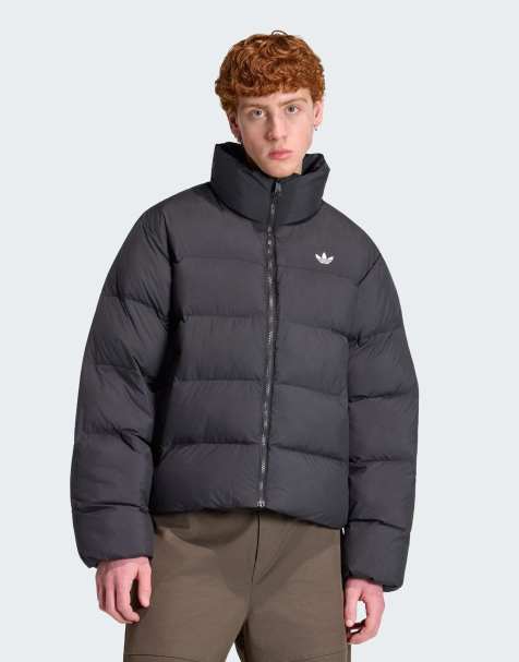 adidas Originals - Chaqueta negra con cuello alzado - view 1