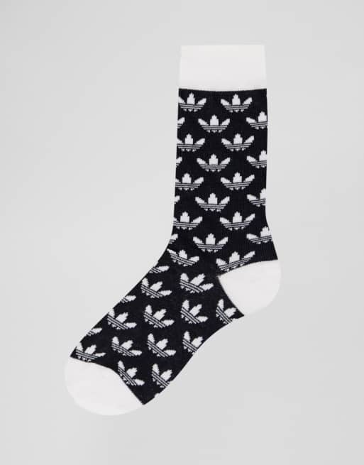 adidas Originals Chaussettes mi mollet imprim tr fle ASOS