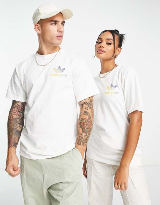Tシャツ・カットソー ADIDAS / NEW YORK WORLD TOUR T-SHIRT WHITE NYC LIMITED 71TjiufK7lL.jpg