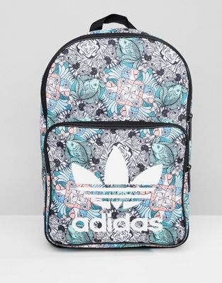 adidas zebra backpack 