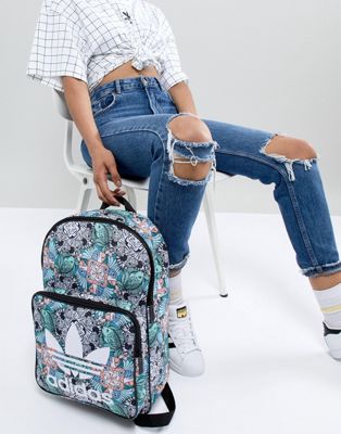 adidas zebra backpack